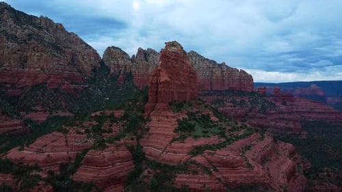 Prominent Butte in Sedona, Arizona