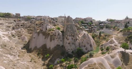 Göreme Splendor from Above in Cappadocia, Turkey