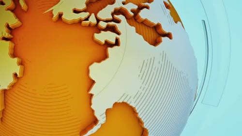 World Map Animation Hd V.10