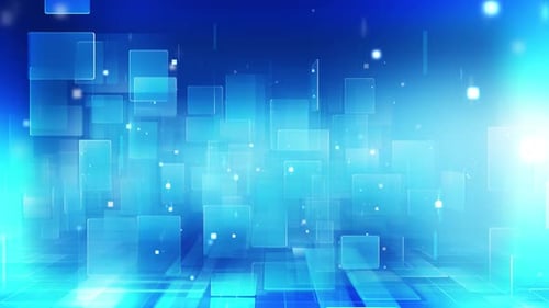 Blue Corporate Background Loop