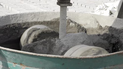 Cement Mixer Machine Blending Cement for Construction