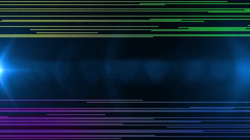 4K 3D animation. Futuristic abstract technology cyberspace background