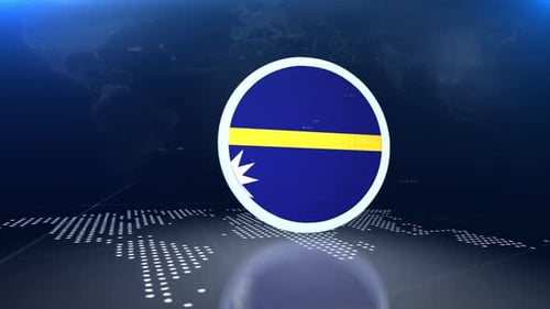 Futuristic Rotating Globe Reveal