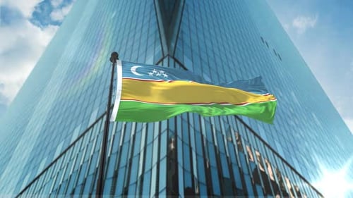 Karakalpakstan Flag