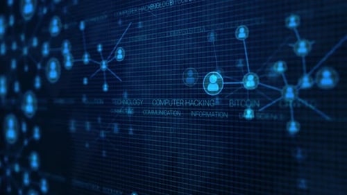 Connexion aux réseaux sociaux de personnes, icônes avec lignes de connexion, arrière-plans.