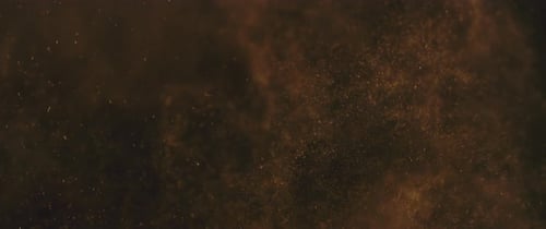 Schwebende Staubpartikel in der Luft