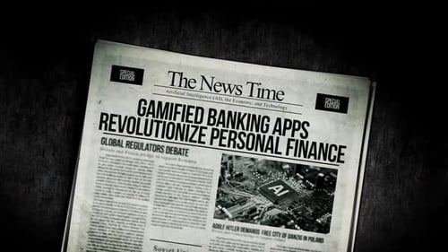Gamified Banking Apps Revolutionize Personal Finance Newspaper Headline Titles