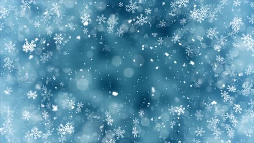 Weihnachts-Schneefall-Rahmen-Hintergrund Loop V5