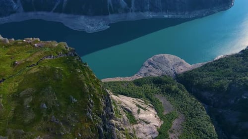 Beautiful Fjord In Norway