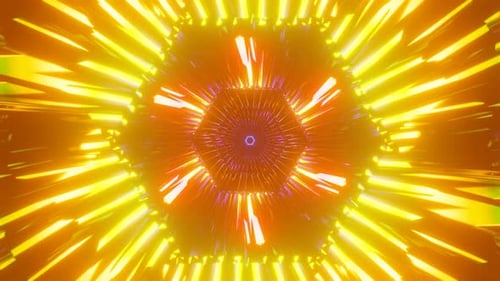 Digital Technologic Pulsating Neon Tunnel