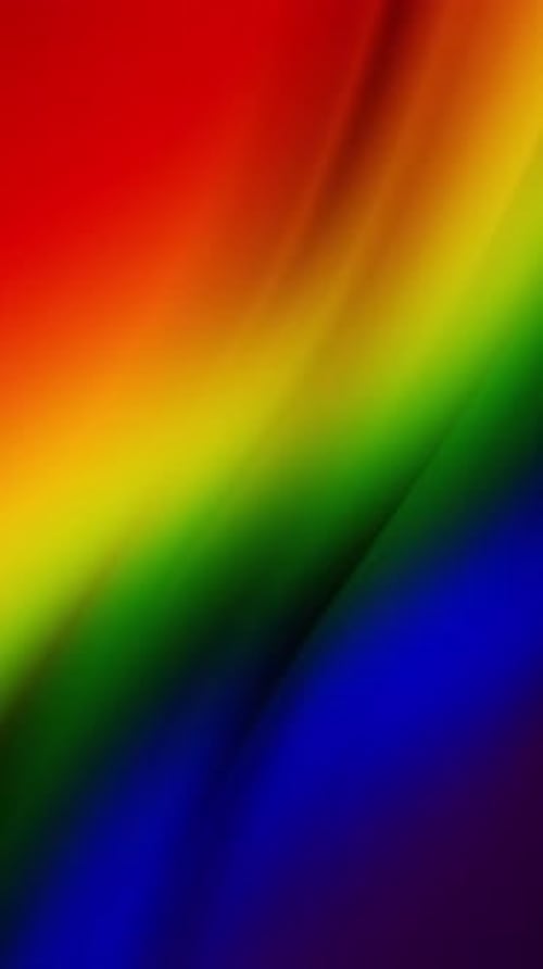 Vertical Rainbow Gradient Background Loop