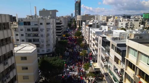 Grand carnival parade in Limassol.