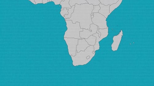 Landkarte von Namibia