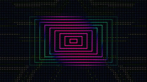 Geometric tunnel background