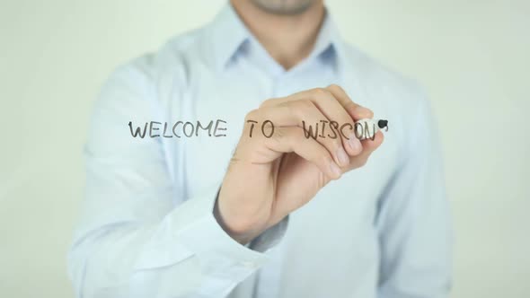 Welcome to Wisconsin, Writing On Screen, Technology Stock Footage ft ...