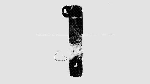Printed Grunge Typography Number 1