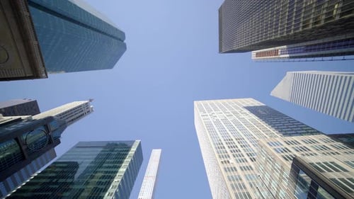 Urban City Skyline Metropolis Buildings