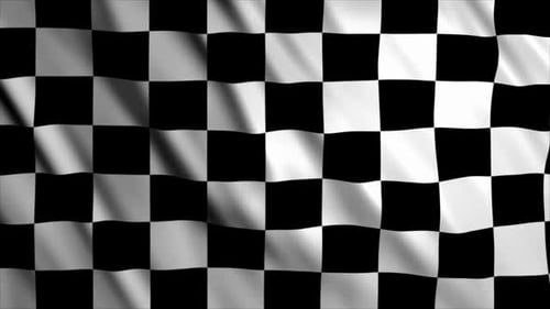 Flagge des Rennens