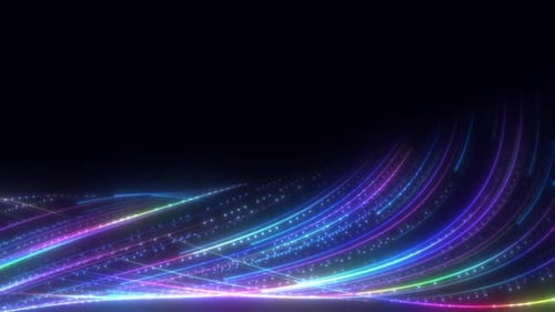 Líneas de velocidad coloridas abstractas V13