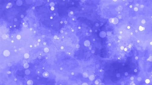HD Purple Particle Bokeh Effect | Luxury Abstract Background Loop