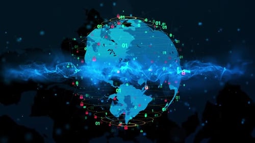 Numerical data on network security in the digital business world
