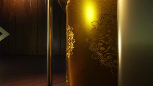 Ramadan And Lantern Background_ Ramadan Kareem