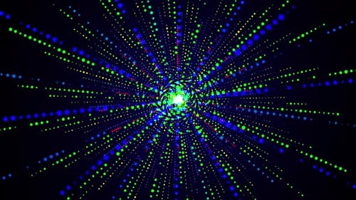 Colorful Particles Background V6