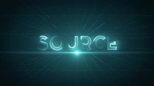 Source 4 K Digital Data Text