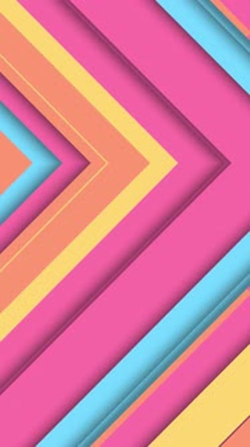 Bright Colorful Diagonal Stripes Pattern Abstract Background