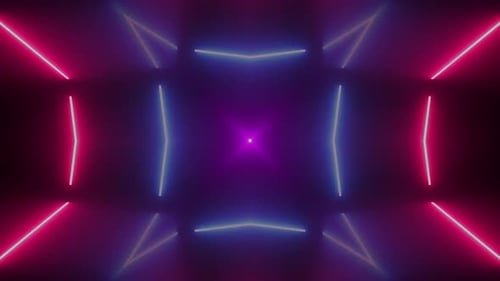 Abstract Shape Neon Light 23