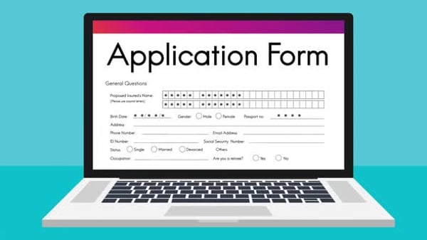 Filling Up Application Form And Submit, Backgrounds Motion Graphics ft ...