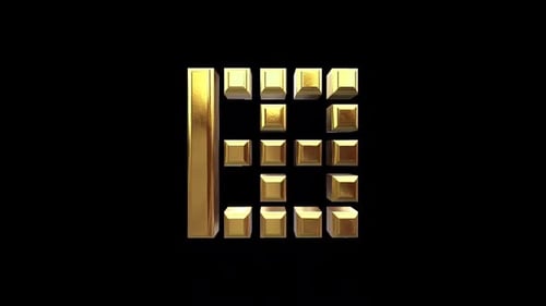 Golden Cubes Geometric Abstract Motion Graphic Reveal
