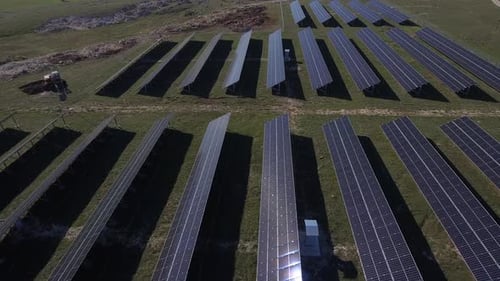 Solar Power Station Aerial