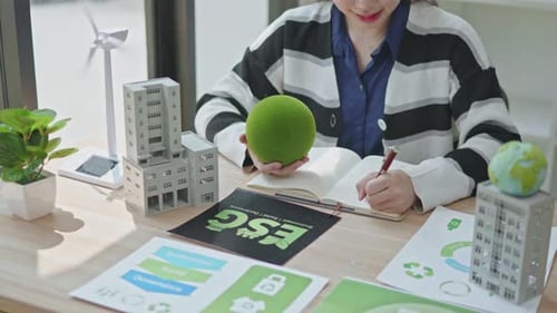 Réunion de stratégie ESG collaborative (siège social)