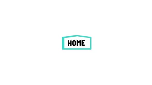 Minimalist Home Icon Reveal Animation