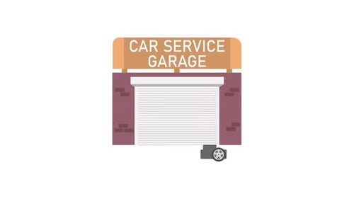 Service Garage Element Alpha Animation