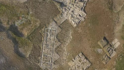 Aerial View Of Ancient City
