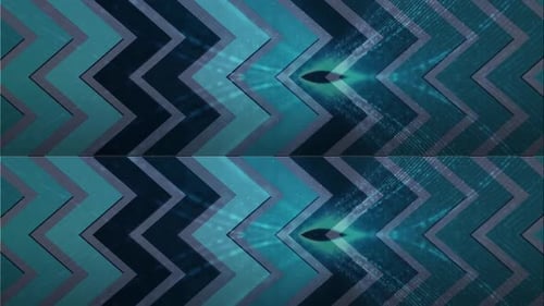 Animated Abstract Geometric Chevron Pattern Background
