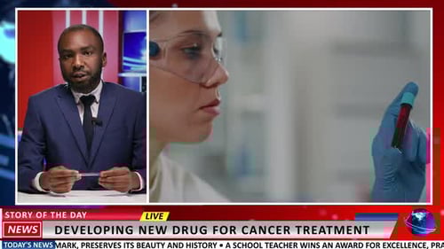 Reporter Gives News on Cancer Treatment