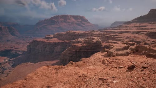 Grand Canyon in Arizona at Sunny Day