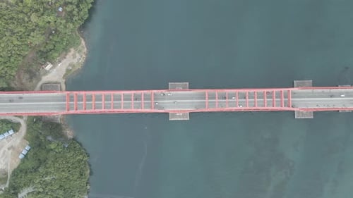 Aerial view of Youtefa Bridge, Jayapura – Papua 0558
