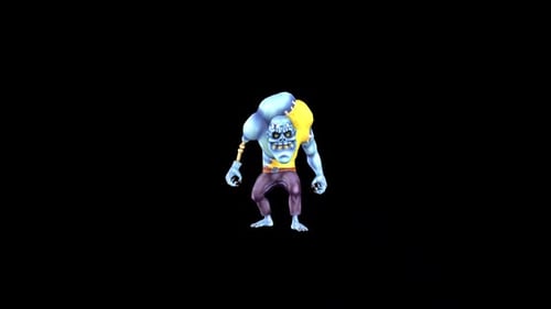Toon Zombie Monster Idle