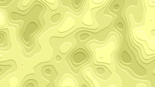 Abstract Organic Flowing Contours Motion Background