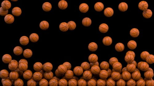 Übergang zu Basketballbällen