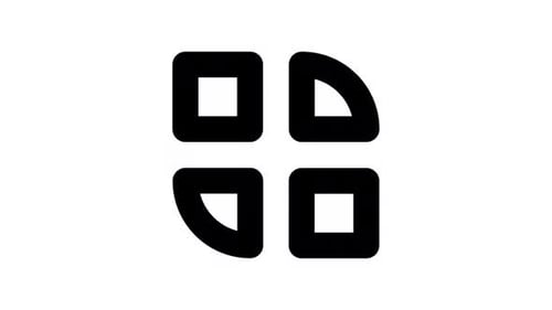 Animated Geometric Shapes Logo Reveal Element