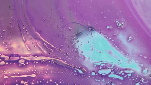 Abstract Swirling Purple and Blue Background