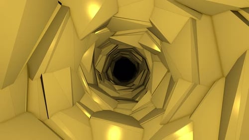 Seamless Colorful Tunnel Background 4K