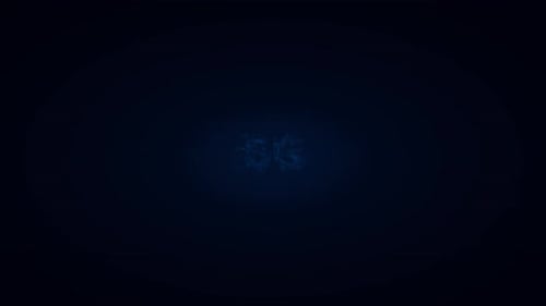 Data Points Fly Towards a Camera and From 6G Text Modern Communication Network 3d Render Animation