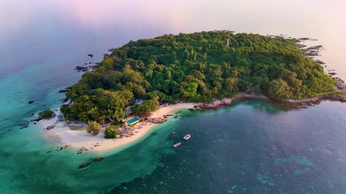 Explore the Serene Landscapes of Koh Munnork Island Where Turquoise Waters Meet White Sandy Beaches