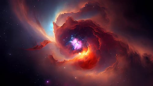 Nebel Galaxy Loop 4K